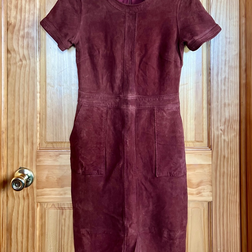 Banana Republic GENUINE Suede Dress - Picture 3 of 9